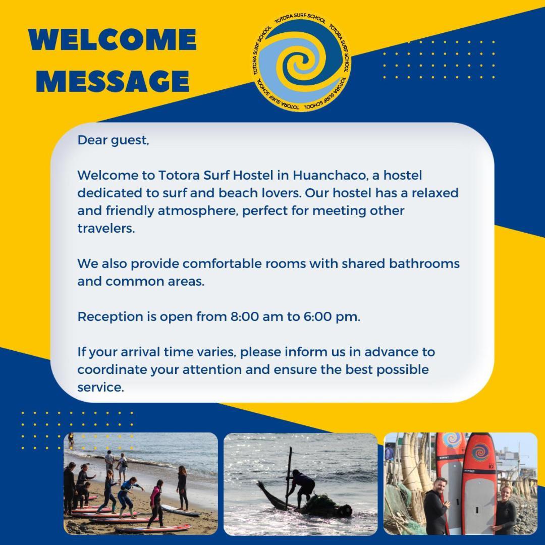 Totora Surf Hostel Huanchaco Ngoại thất bức ảnh